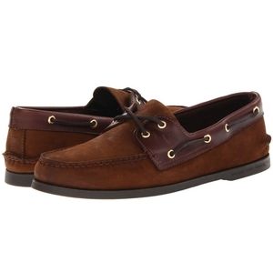 Sperry • Like New Men Suede and Leather Boat Shoes